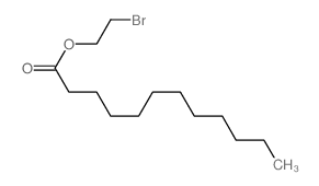 Dodecanoic acid,2-bromoethyl ester结构式