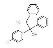 1-(4-chlorophenyl)-1,2-diphenyl-ethane-1,2-diol Structure