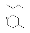2-butan-2-yl-4-methyloxane结构式