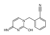 1,2,3,6-Tetrahydro-3-benzyl-6-imino-2-oxo-5-pyrimidinecarbonitrile Structure