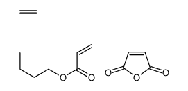 butyl prop-2-enoate,ethene,furan-2,5-dione Structure