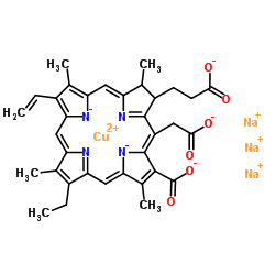 Chlorophyllin Structure