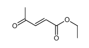 2-Pentenoic acid, 4-oxo-, ethyl ester结构式
