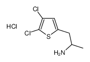 1-(4,5-dichlorothiophen-2-yl)propan-2-ylazanium,chloride Structure