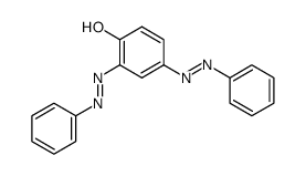 2,4-bis(phenylazo)-phenol结构式