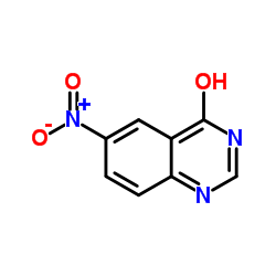 6-Nitro-4-quinazolinol Structure