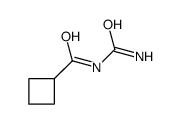 Cyclobutanecarboxamide, N-(aminocarbonyl)- (9CI)结构式