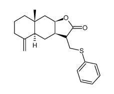 13-(phenylthio)isoalantolactone结构式