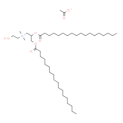 DIMETHYL-DL-2,3-DISTEAROYL-OXYPROPYL-2'-HYDROXY-ETHYLAMMONIUM ACETATE picture