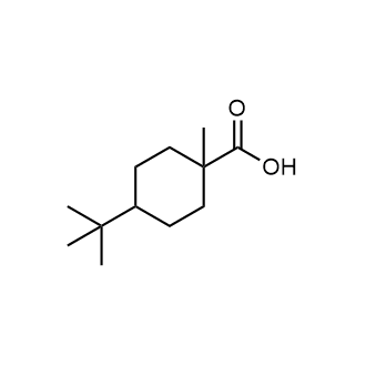 4-(Tert-butyl)-1-methylcyclohexane-1-carboxylicacid Structure