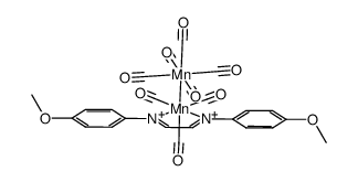 (CO)5MnMn(CO)3(pAn-DAB)结构式