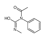 N-(methylcarbamoyl)-N-phenylacetamide结构式