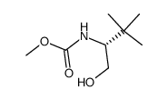 methyl (R)-(1-hydroxy-3,3-dimethylbutan-2-yl)carbamate Structure