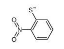 2-nitrophenyl sulphide anion结构式