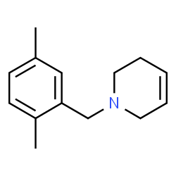 Pyridine, 1-[(2,5-dimethylphenyl)methyl]-1,2,3,6-tetrahydro- (9CI) structure