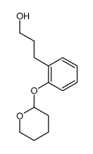 3-(2-((tetrahydro-2H-pyran-2-yl)oxy)phenyl)propan-1-ol Structure