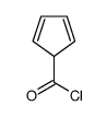 cyclopenta-2,4-diene-1-carbonyl chloride Structure