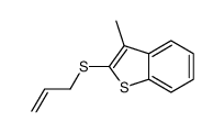 3-methyl-2-prop-2-enylsulfanyl-1-benzothiophene结构式