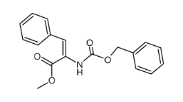 (E)-α-<(Benzyloxycarbonyl)amino>zimtsaeure-methylester结构式