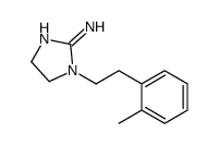 1H-Imidazol-2-amine,4,5-dihydro-1-[2-(2-methylphenyl)ethyl]-(9CI)结构式