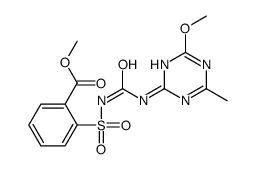 Methyl 2-{[(4-methoxy-6-methyl-1,3,5-triazin-2-yl)carbamoyl]sulfa moyl}benzoate结构式