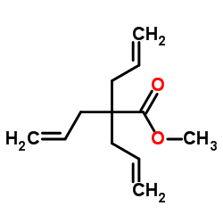 Methyl 2,2-diallyl-4-pentenoate结构式
