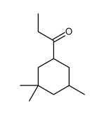 1-(3,3,5-trimethylcyclohexyl)propan-1-one Structure
