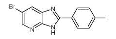 6-BROMO-2-(4-IODO-PHENYL)-3H-IMIDAZO[4,5-B]PYRIDINE Structure