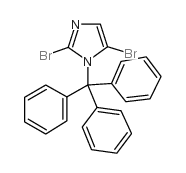 2,5-二溴-1-三苯甲基咪唑图片