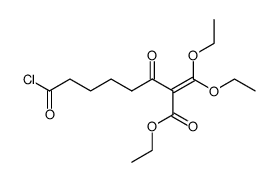 ethyl 8-chloro-2-(diethoxymethylene)-3,8-dioxooctanoate Structure