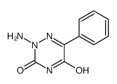 2-amino-6-phenyl-1,2,4-triazine-3,5-dione Structure