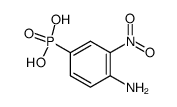 4-amino-3-nitrophenyl phosphonic acid Structure