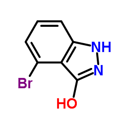 4-溴-1H-吲唑-3(2H)-酮结构式