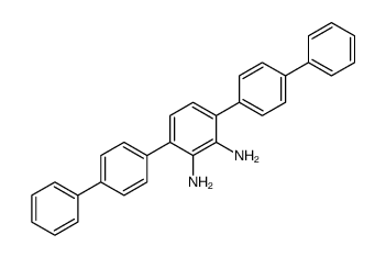 3,6-bis(4-phenylphenyl)benzene-1,2-diamine结构式