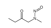 N-methyl-N-(2-oxobutyl)nitrous amide结构式