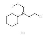 Cyclohexylamine nitrogen mustard结构式