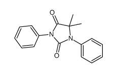 5,5-dimethyl-1,3-diphenylimidazolidine-2,4-dione结构式