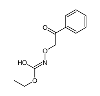 ethyl N-phenacyloxycarbamate Structure
