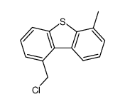 1-chloromethyl-6-methyldibenzothiophene Structure