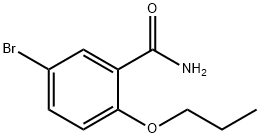 5-Bromo-2-propoxybenzamide structure