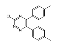 3-chloro-5,6-bis(4-methylphenyl)-1,2,4-triazine结构式