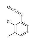 2-chloro-1-isocyanato-3-methylbenzene结构式