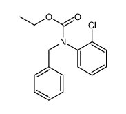 ethyl N-benzyl-N-(2-chlorophenyl)carbamate Structure
