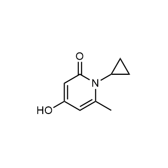 1-Cyclopropyl-4-hydroxy-6-methyl-1,2-dihydropyridin-2-one picture