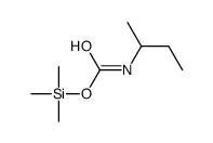 trimethylsilyl N-butan-2-ylcarbamate Structure