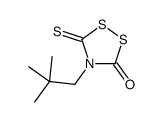 4-(2,2-dimethylpropyl)-5-sulfanylidene-1,2,4-dithiazolidin-3-one Structure