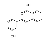 2-[2-(3-hydroxyphenyl)ethenyl]benzoic acid Structure