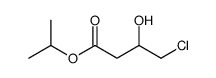 propan-2-yl 4-chloro-3-hydroxybutanoate结构式