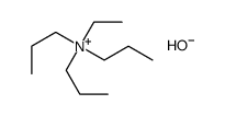 ethyltripropylammonium hydroxide Structure