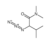 2-azido-N,N,3-trimethylbutanamide结构式